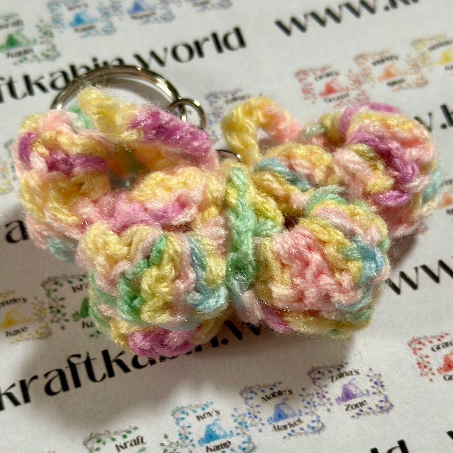 Hand Crocheted Animal Keyrings