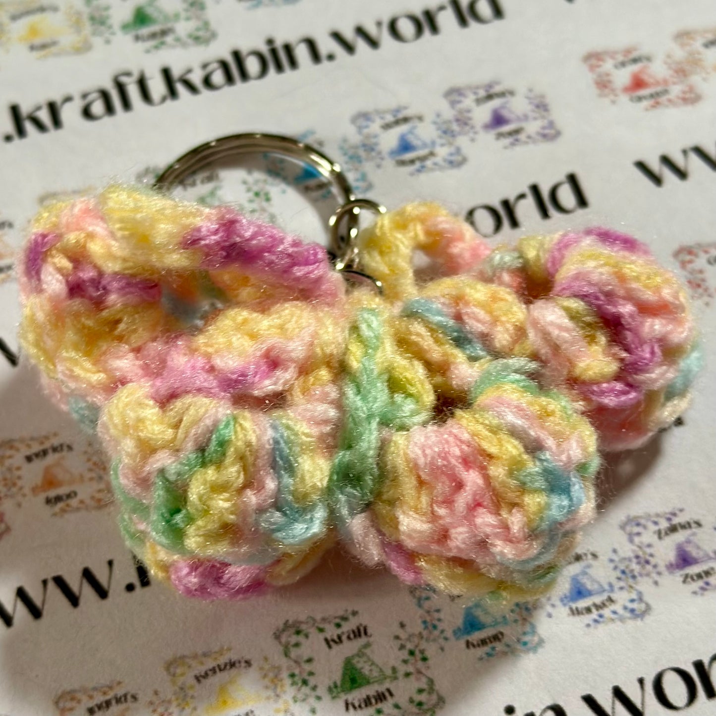 Hand Crocheted Animal Keyrings