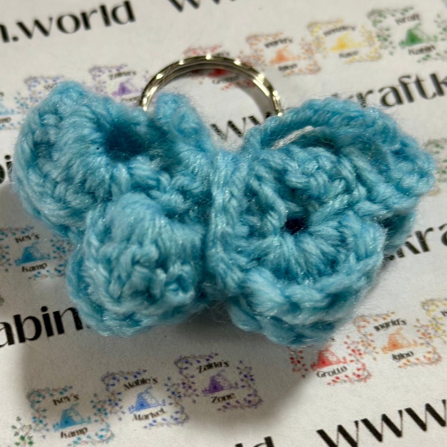 Hand Crocheted Animal Keyrings