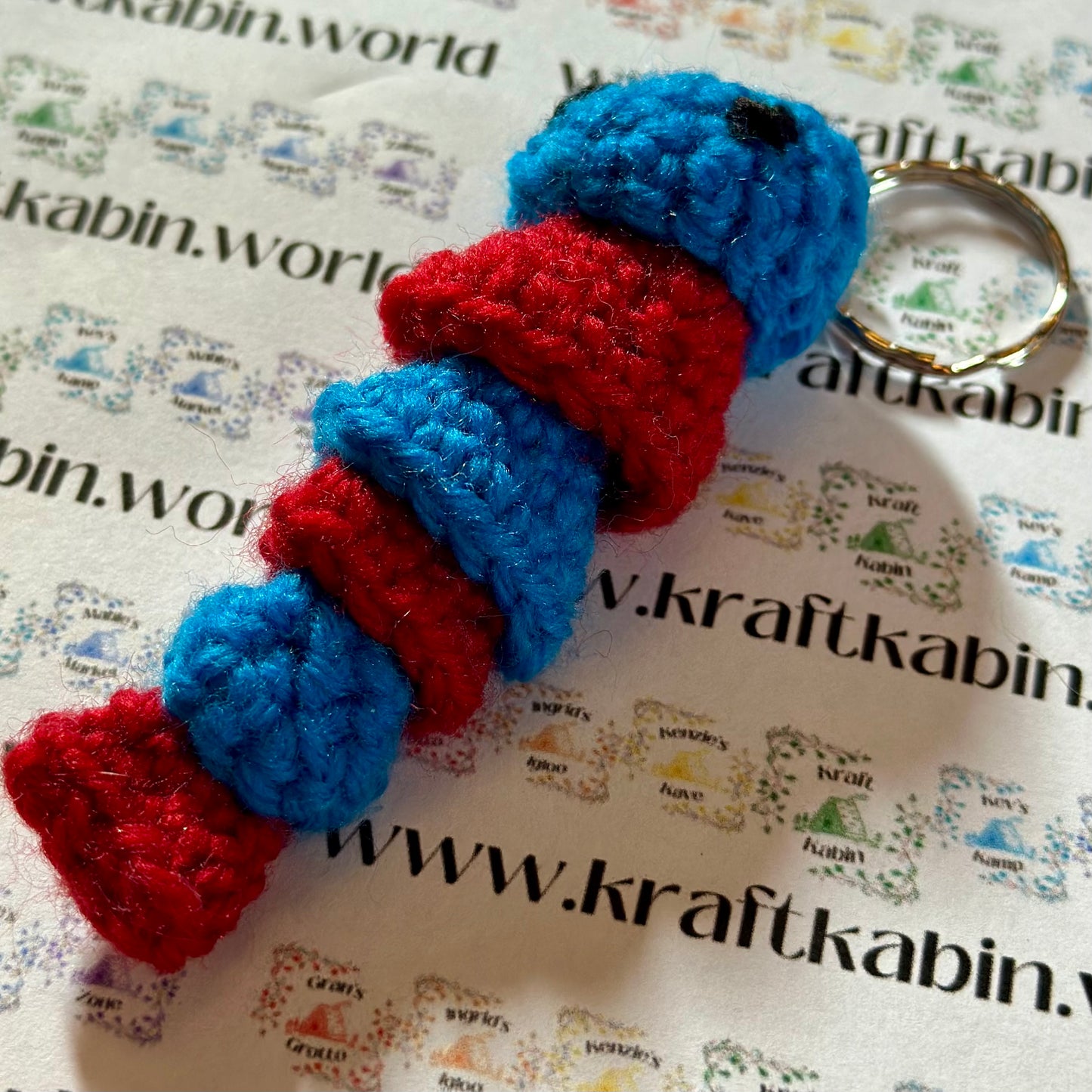 Hand Crocheted Animal Keyrings