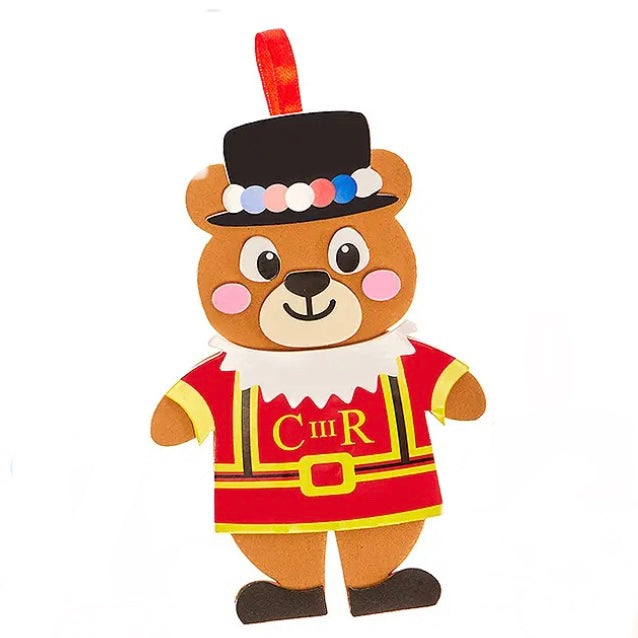 London Teddy Bear Decoration Kit