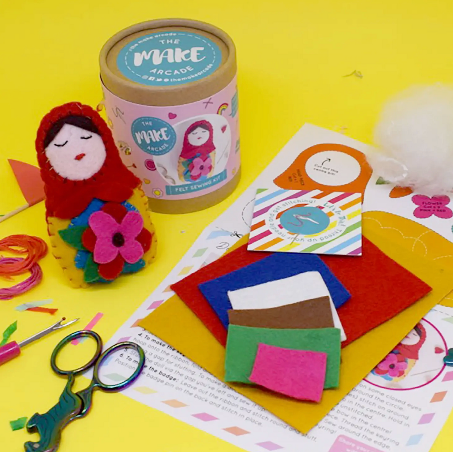 Doll Mini Felt Craft Kit