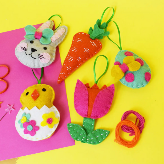 Easter Decoration Set Felt Craft Kit