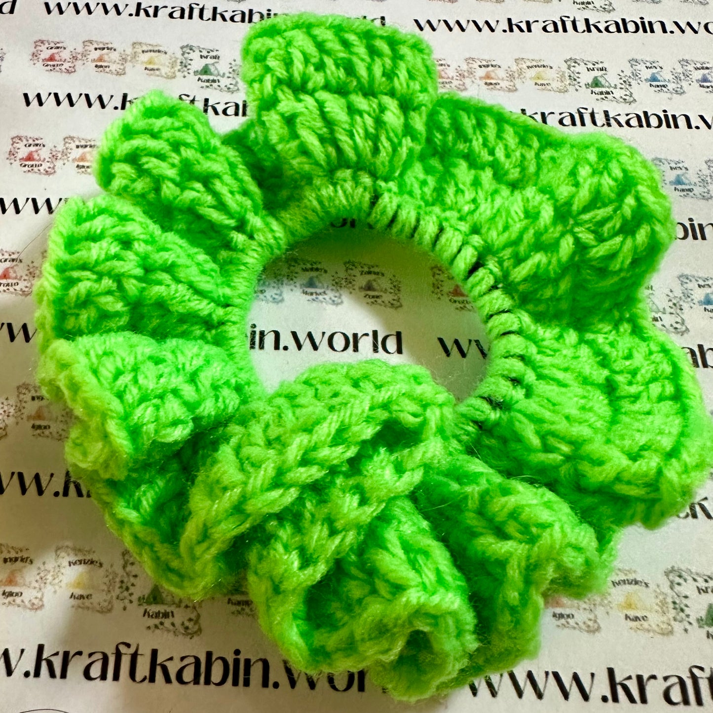 Hand Crocheted Hair Ruffles