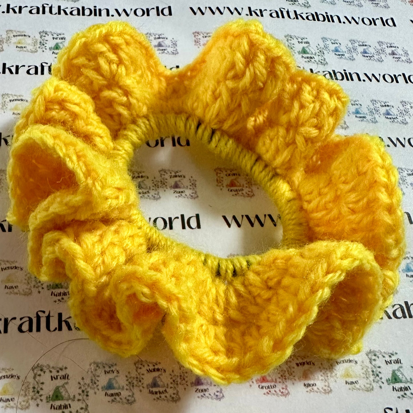 Hand Crocheted Hair Ruffles