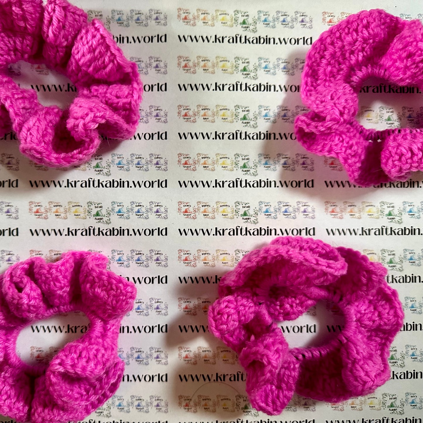 Hand Crocheted Hair Ruffles