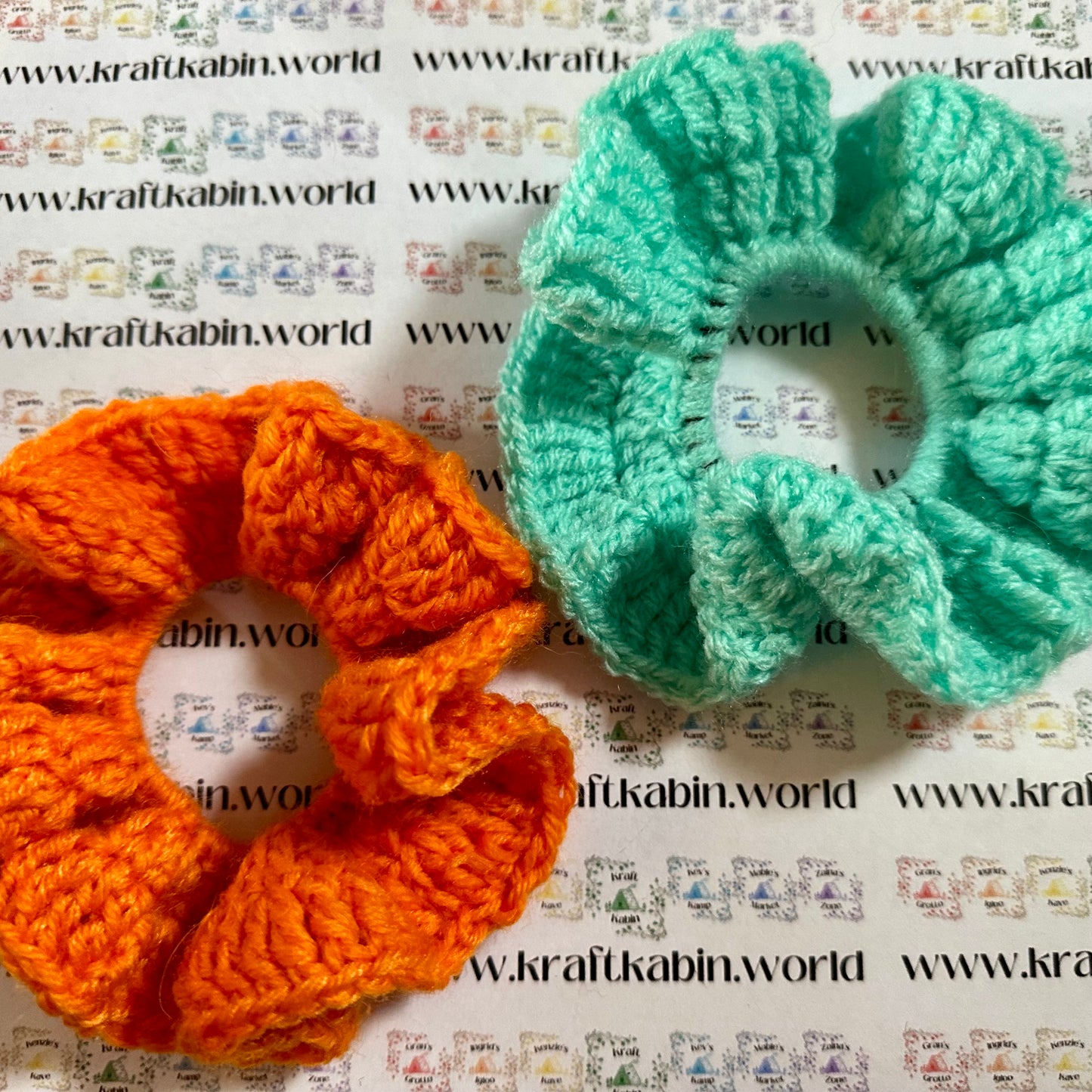 Hand Crocheted Hair Ruffles