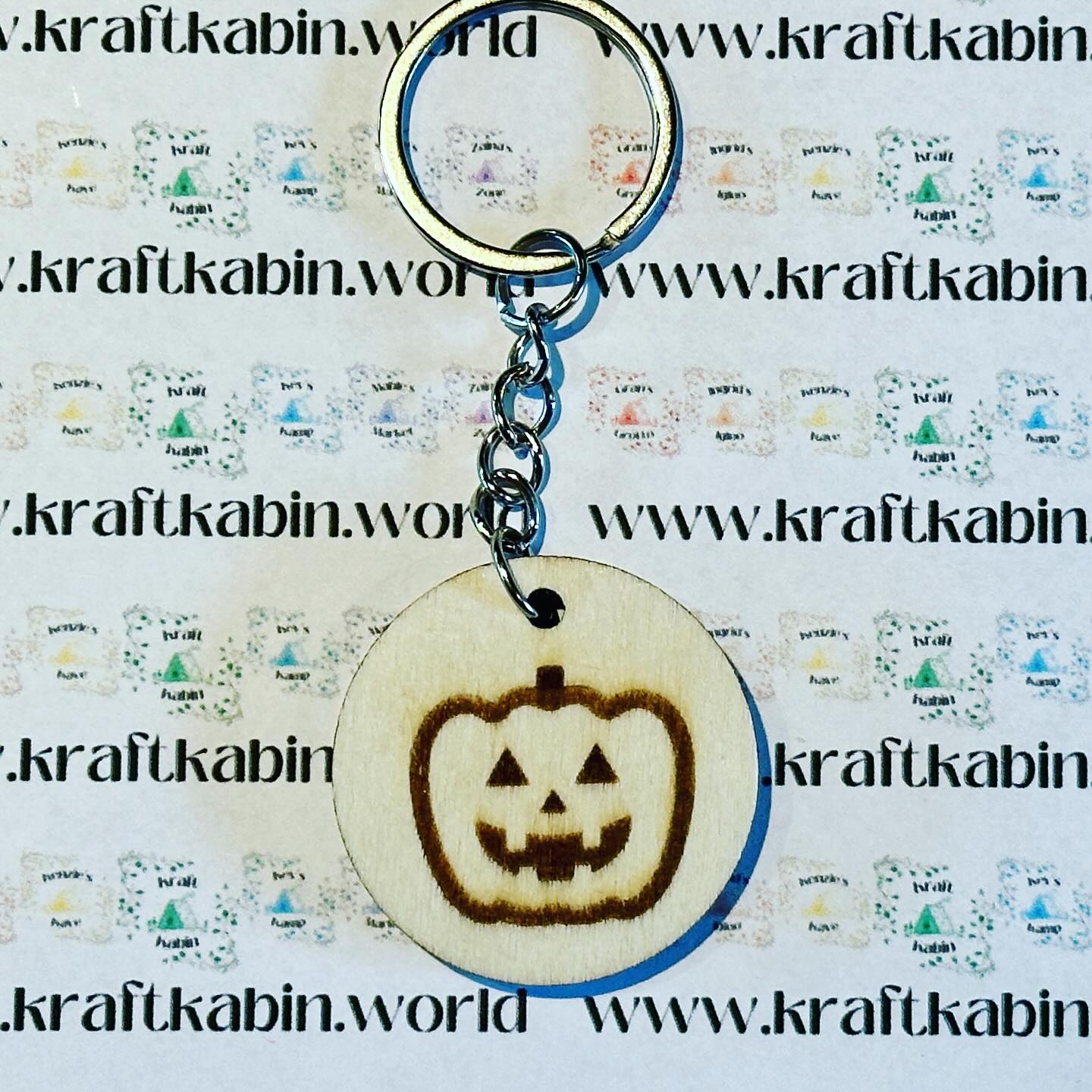 Personalised Halloween Keyrings