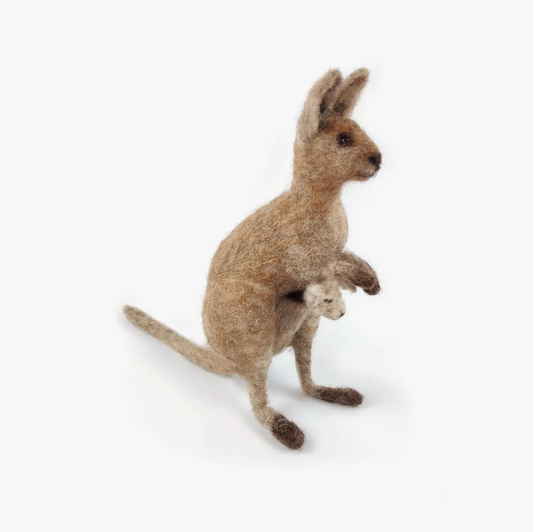 Kangaroo and Joey Needle Felting Craft Kit