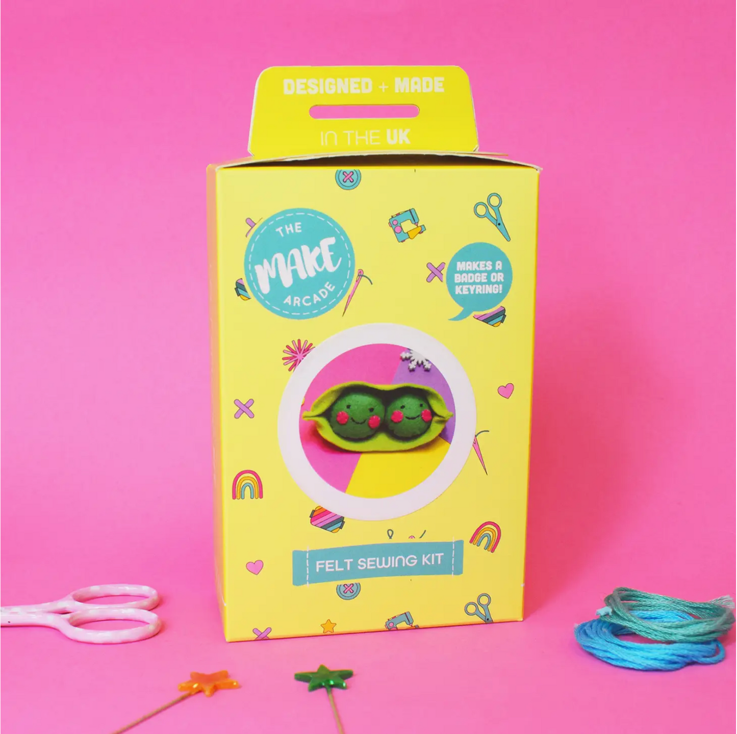 Pea Pod Mini Felt Craft Kit