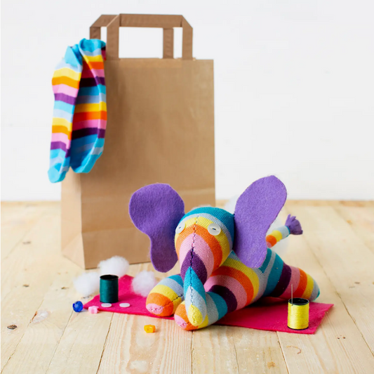 Sock Elephant Craft Kit