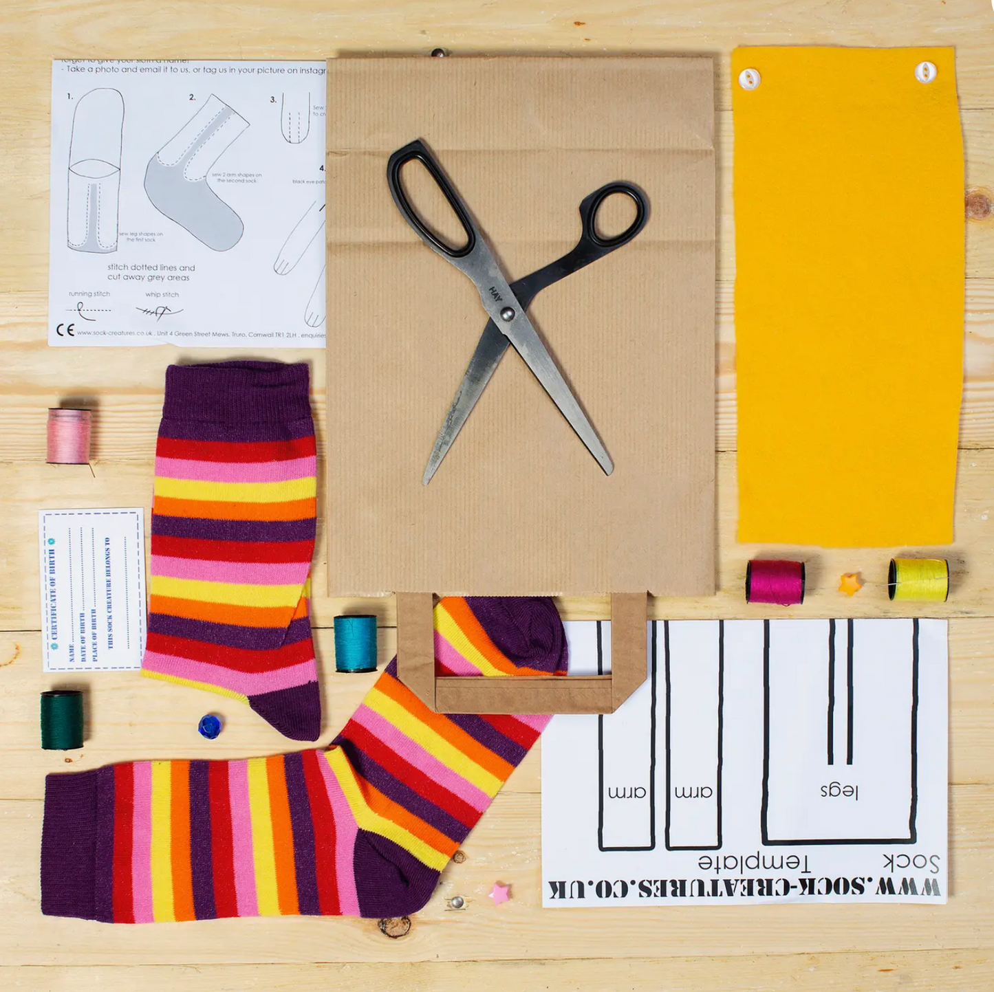 Sock Fox Craft Kit