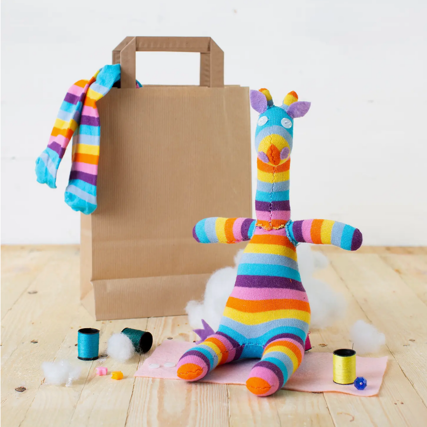 Sock Giraffe Craft Kit