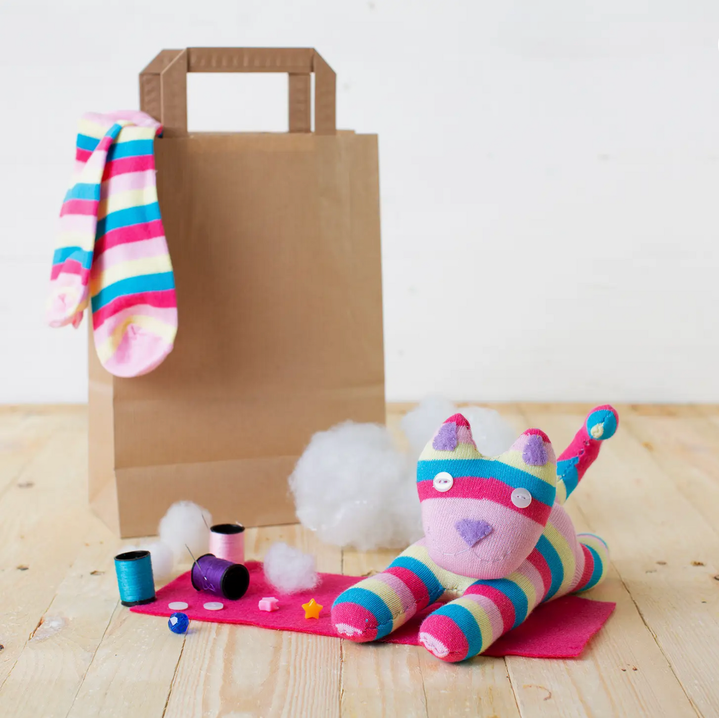 Sock Kitty Craft Kit