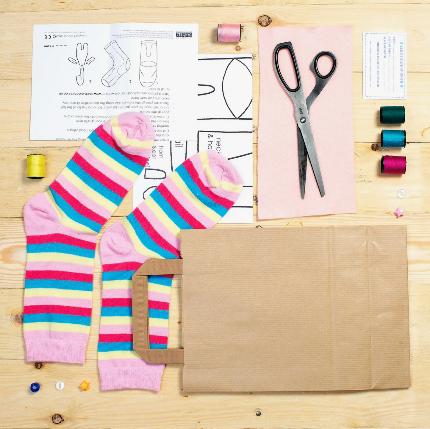 Sock Mouse Craft Kit