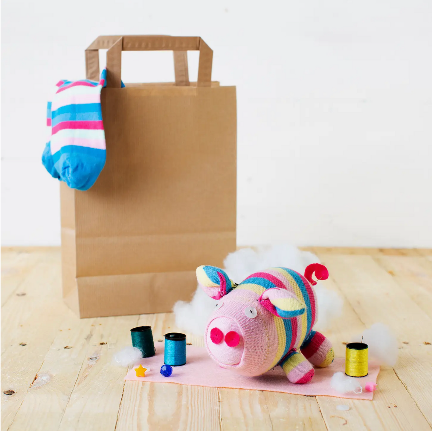 Sock Piggy Craft Kit