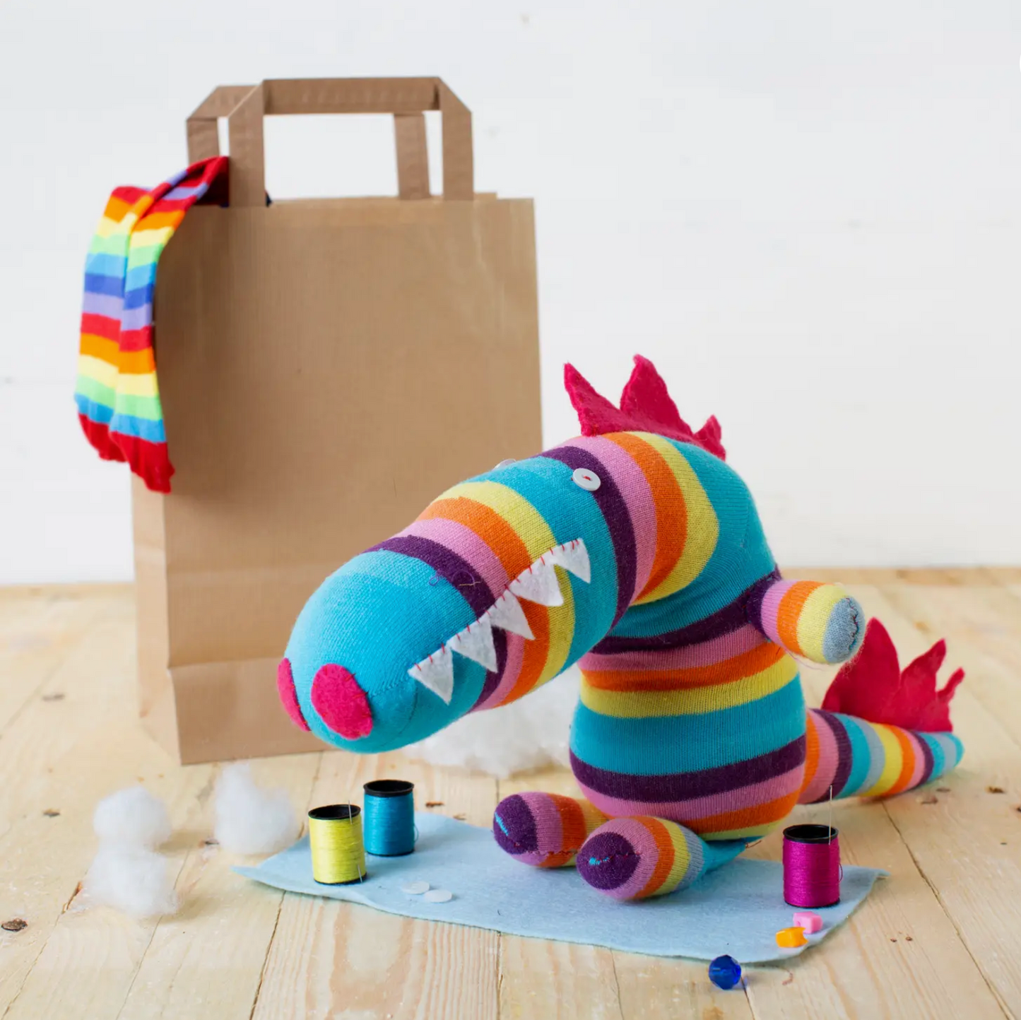 Sockosaurus Craft Kit