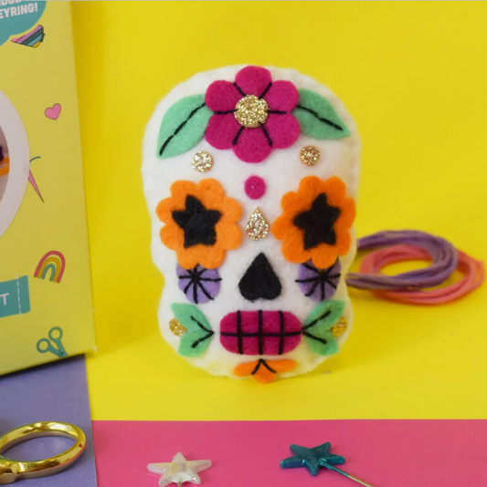 Sugar Skull Mini Felt Craft Kit