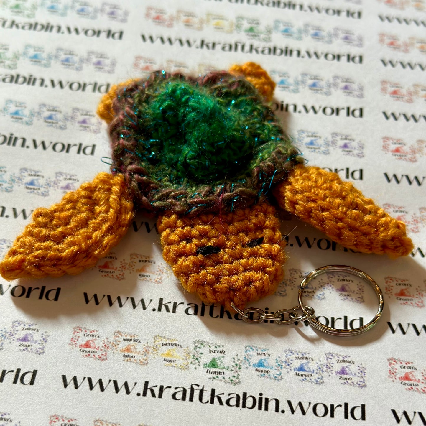 Hand Crocheted Animal Keyrings