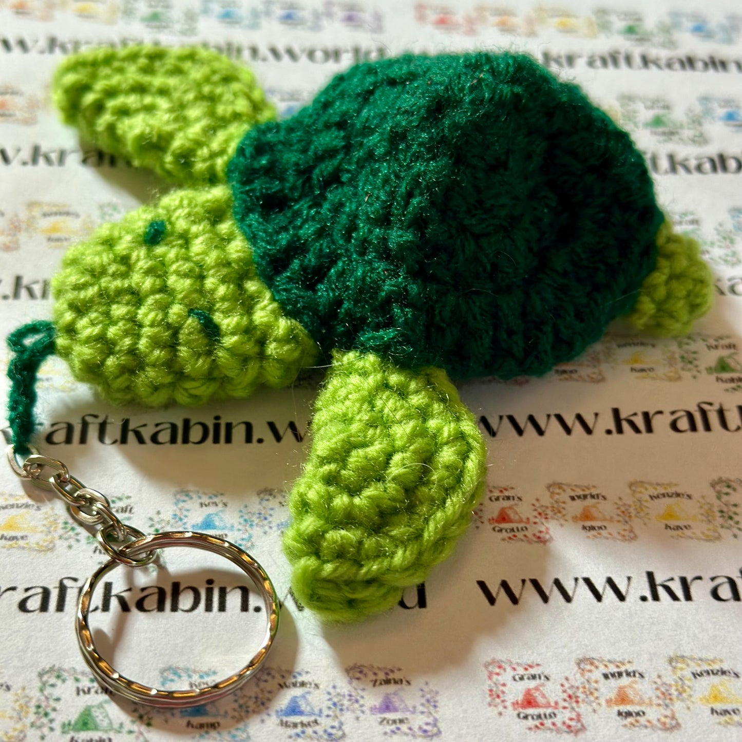 Hand Crocheted Animal Keyrings