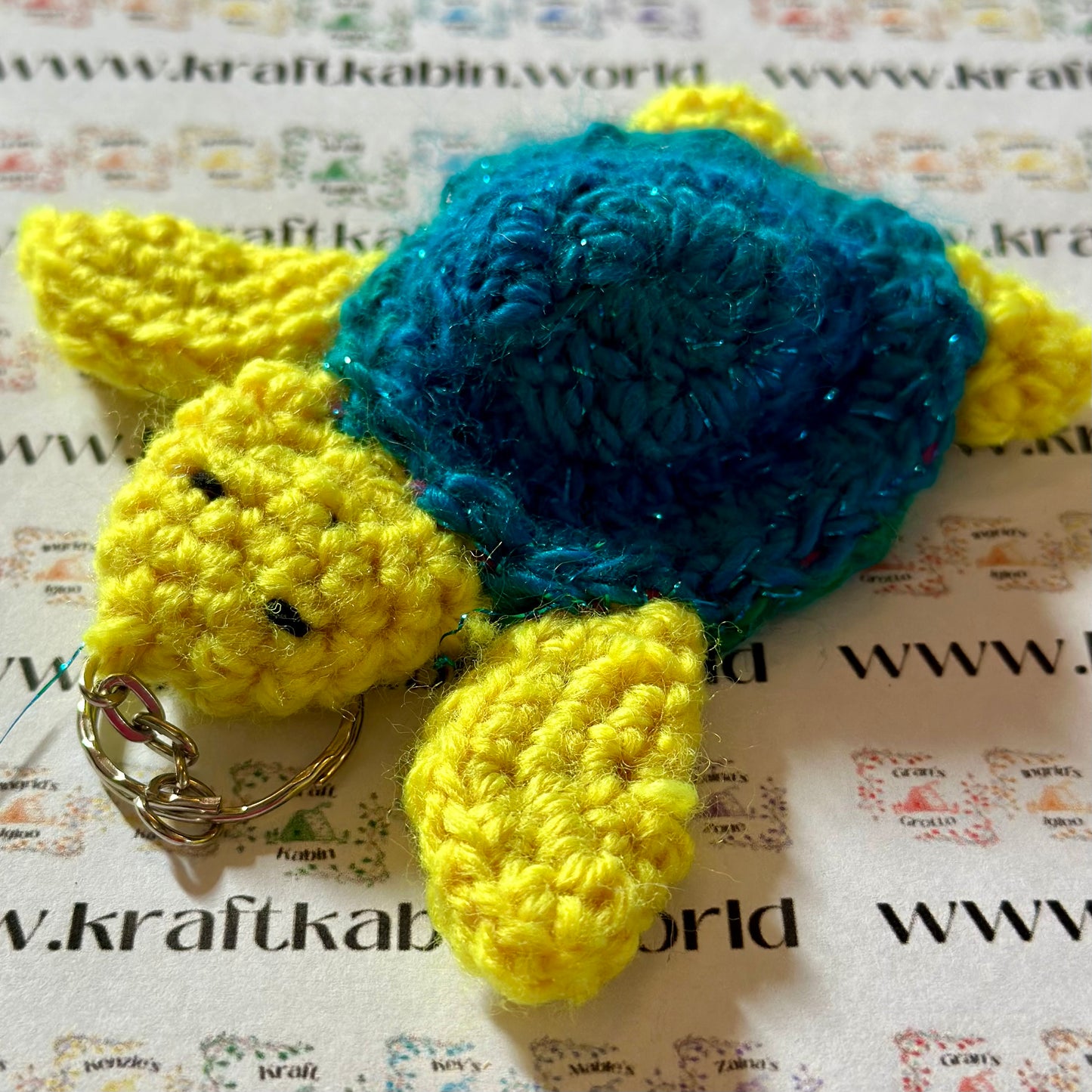 Hand Crocheted Animal Keyrings