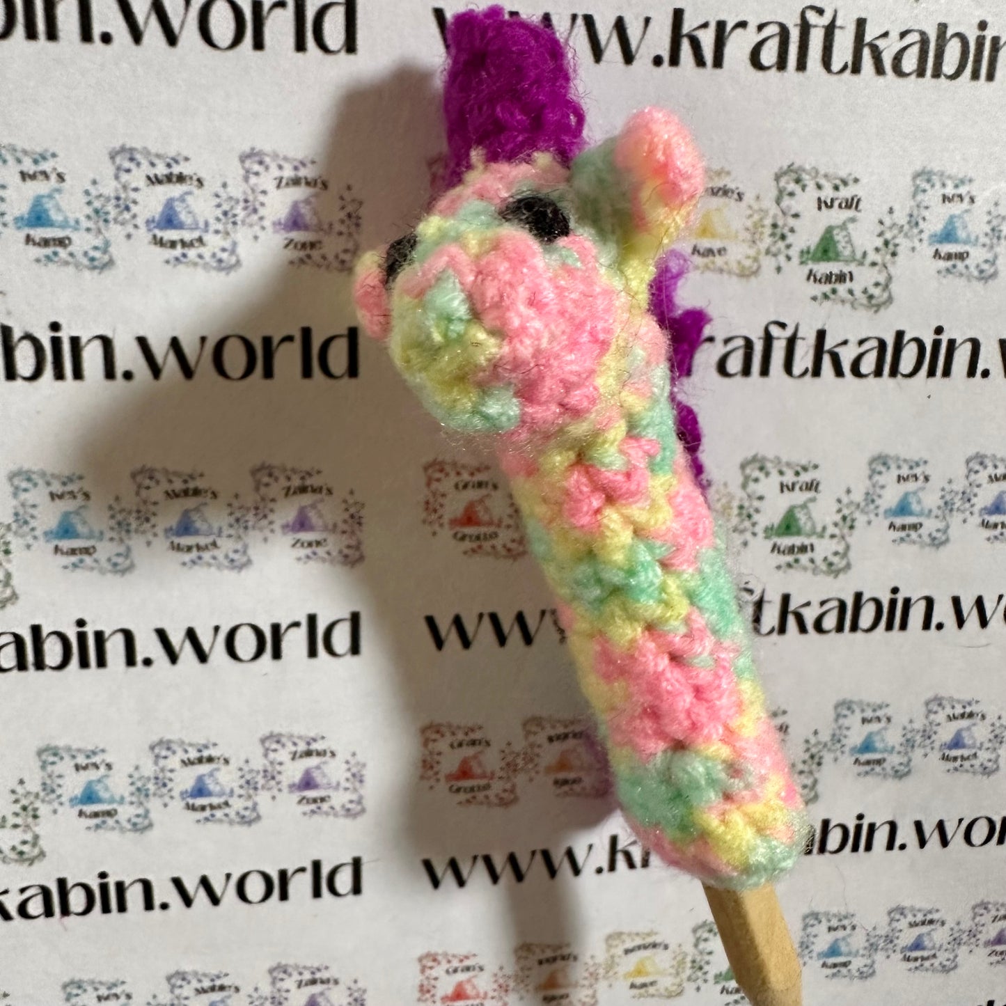 Hand Crocheted Animal Pencil Toppers